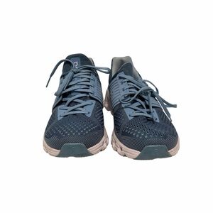 On Cloud Blue/White Mesh Sneakers